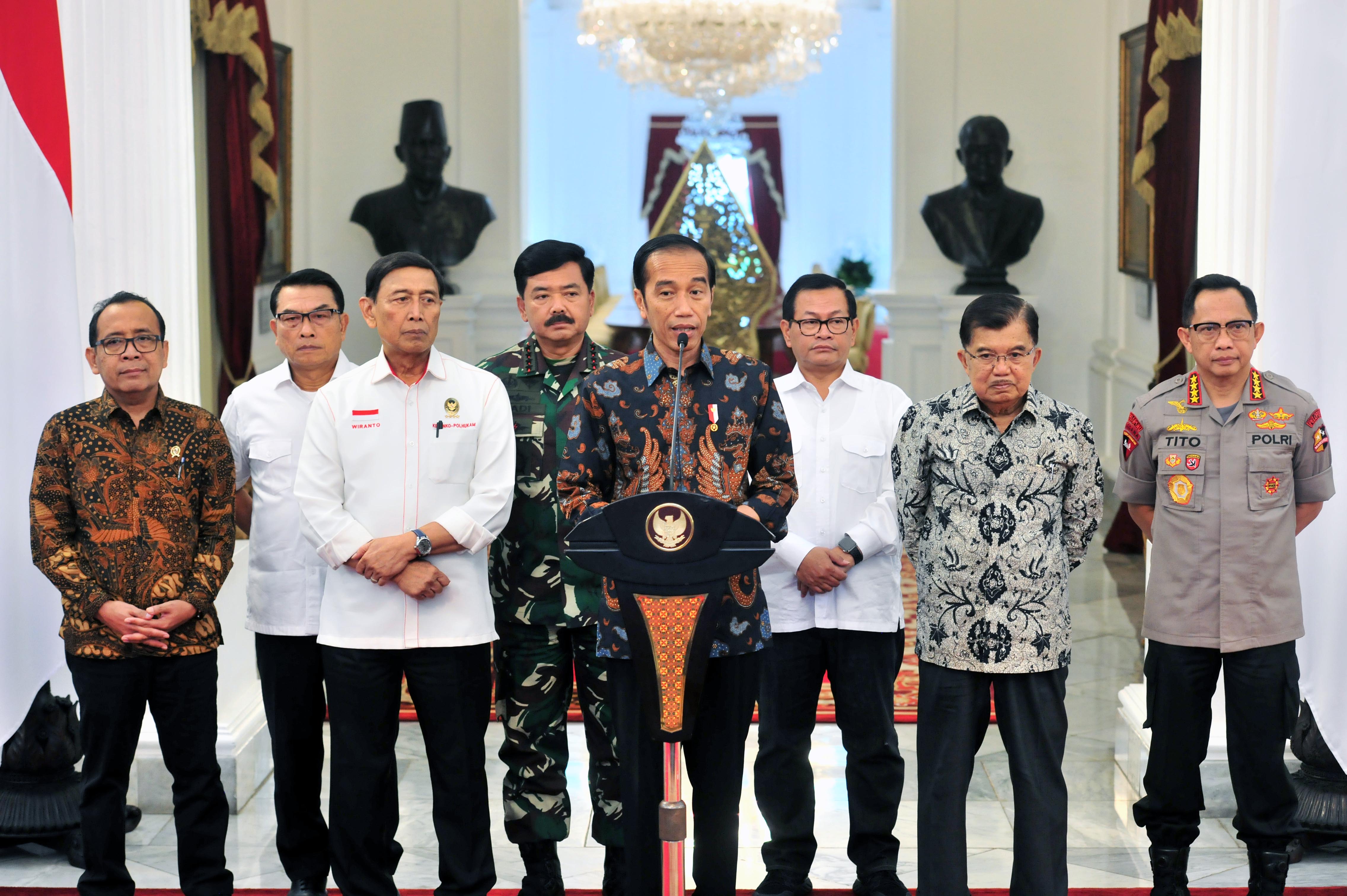 Situasi Terkendali, Presiden Jokowi Tegaskan Tidak Akan Beri Ruang Untuk Perusuh
