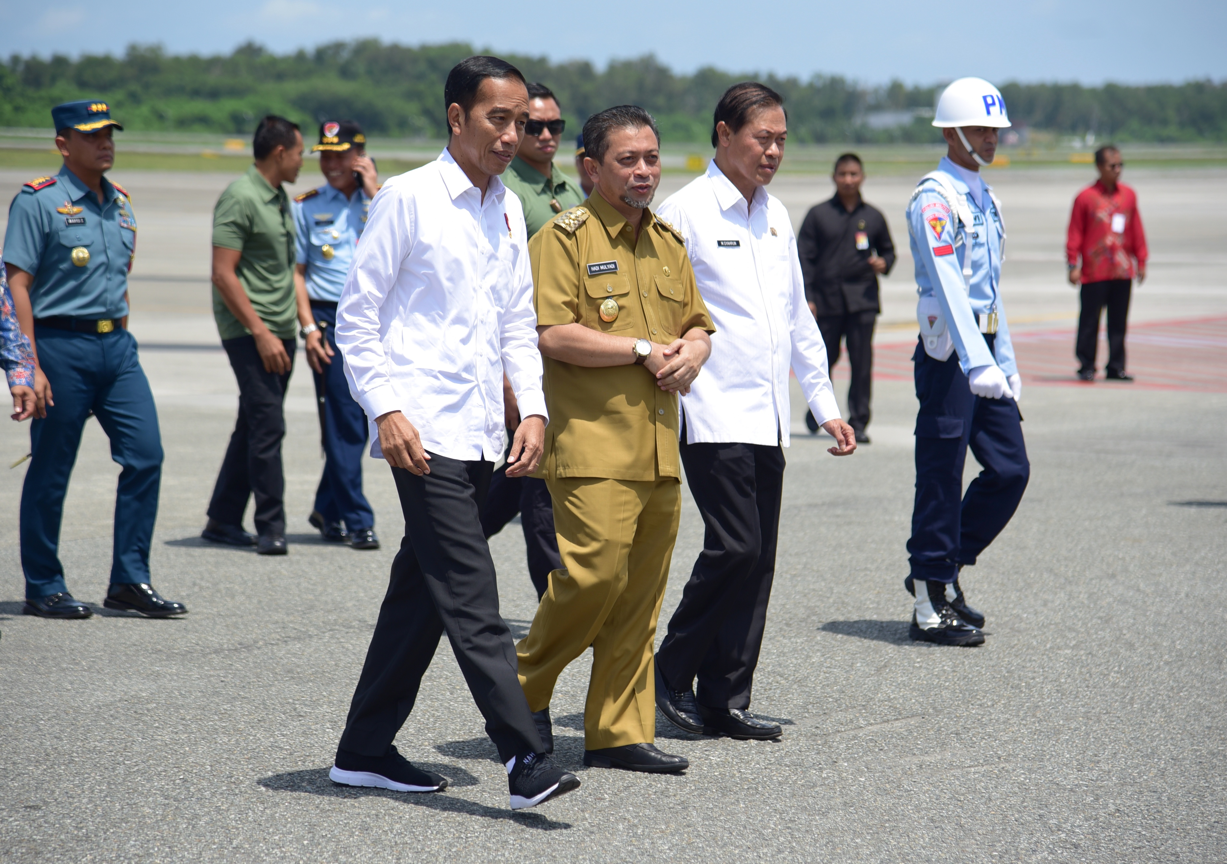 Kunjungi Kalimantan, Presiden Jokowi Tinjau Lokasi Alternatif Pemindahan Ibu Kota RI