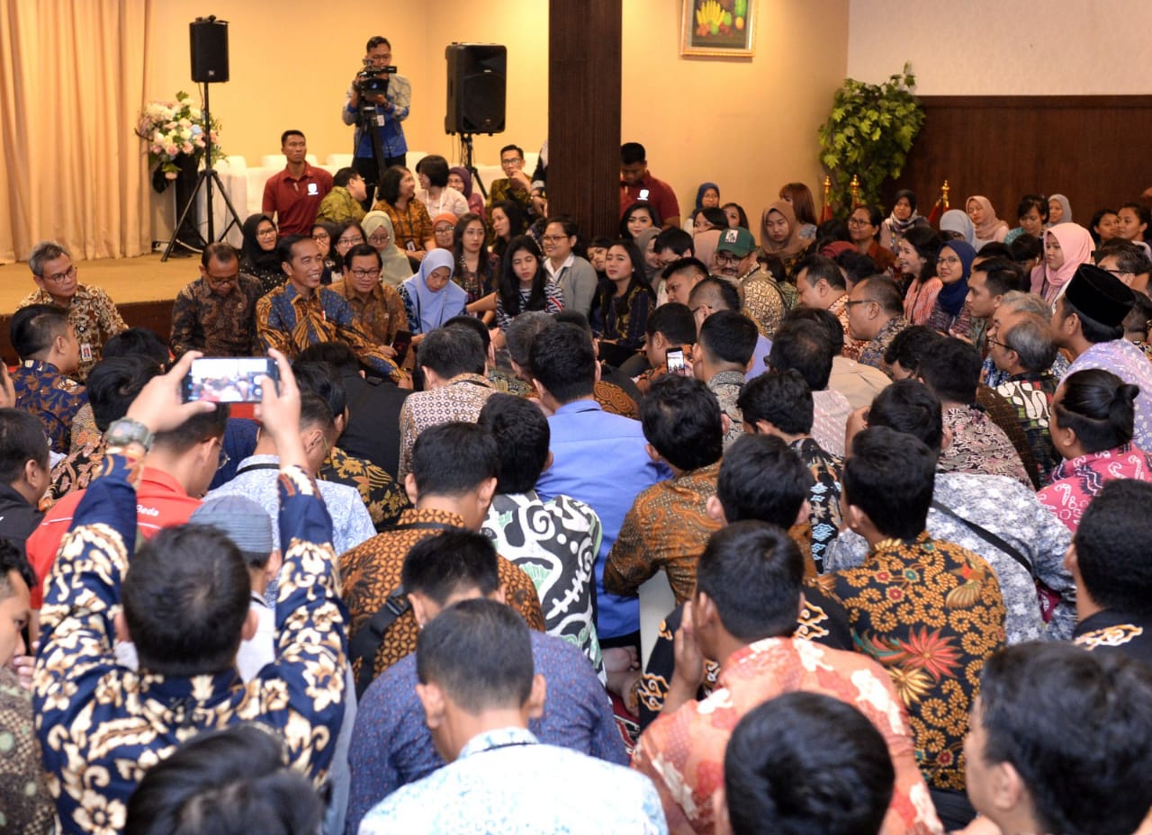 Buka Puasa Bersama, Presiden Jokowi Ucapkan Terima Kasih Kepada Para Wartawan