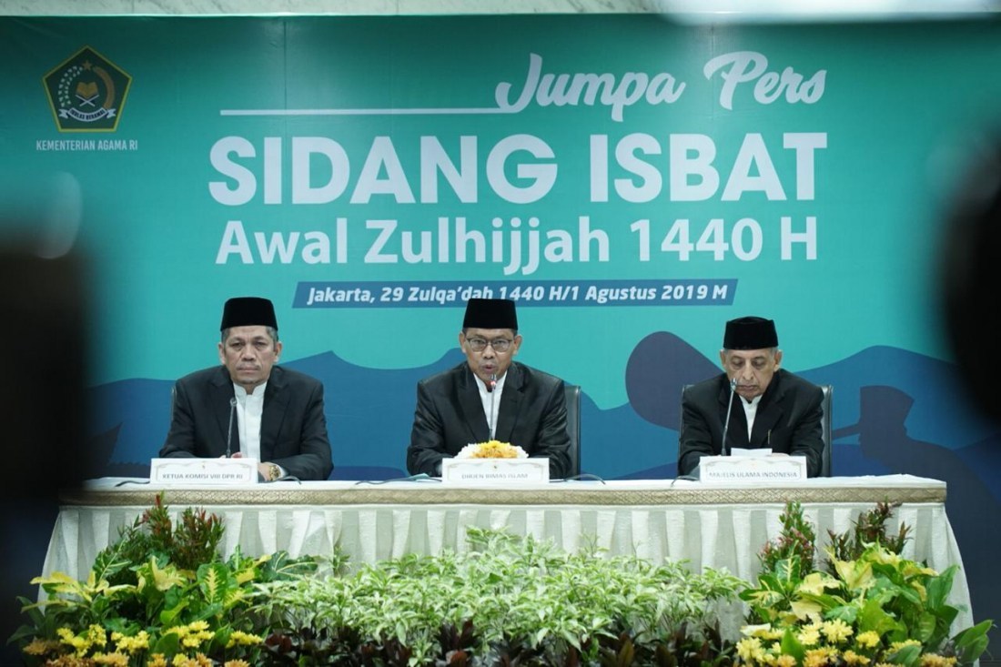 Sidang Isbat Awal Zulhijjah 1440H Jatuh Pada 2 Agustus 2019