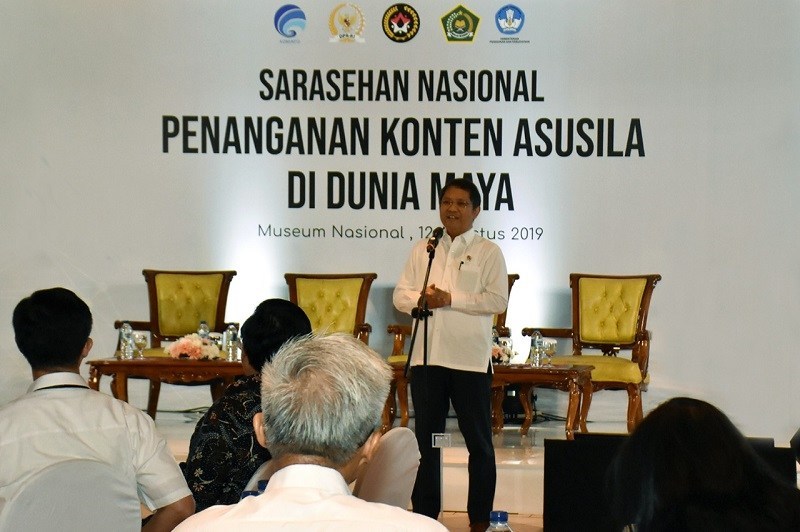 Penanganan Konten Asusila di Dunia Maya, Kementerian Kominfo Libatkan Pemangku Kepentingan