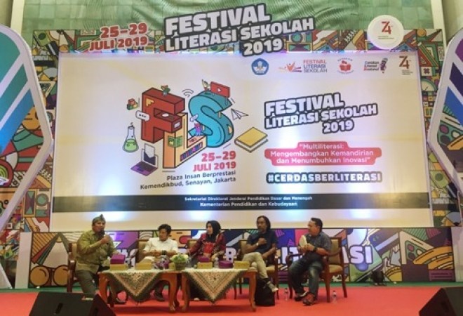 Kemedikbud Gelar Literasi Kebencanaan Dalam FLS 2019