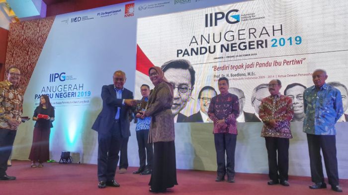 Pemkab Bogor Raih Penghargaan Pandu Negeri 2019