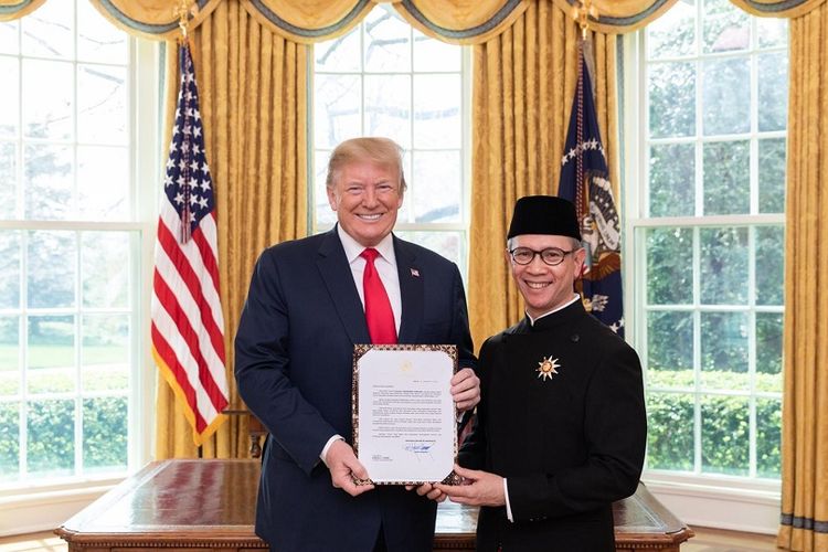 Duta Besar RI Untuk Amerika Mahendra Siregar Ditunjuk Jadi Wamen Kemenlu