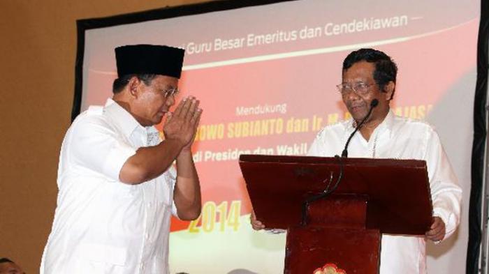 Tempati Kursi Menkopolhukam, Mahfud Yakin Bisa ‘Tundukan’ Prabowo Subianto