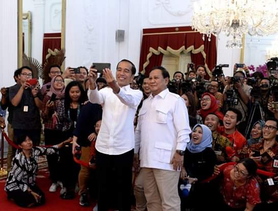 Prabowo Pastikan Dirinya Dipercaya Jadi Menteri Pertahanan Kabinet Jokowi