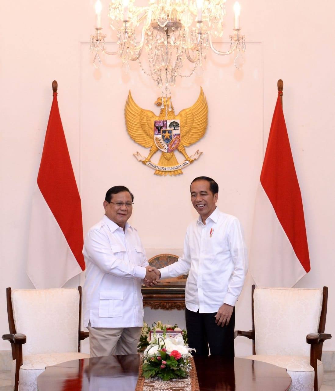 Prabowo Siap Gabung Pemerintah, Jokowi Sebut Soal Koalisi Belum Final  