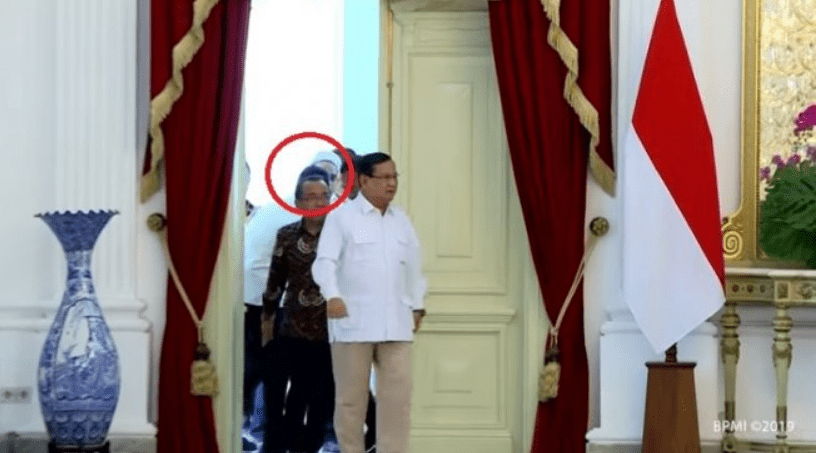 Heboh! Ali Ngabalin Dicegat Ikut Masuk saat Prabowo Ketemu Jokowi, Benarkah ?   