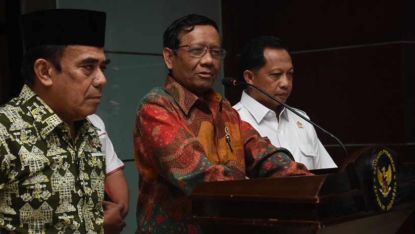 Sudah Ada Rekomendasi Kemenag, Penerbitan SKT FPI Masih Digantung