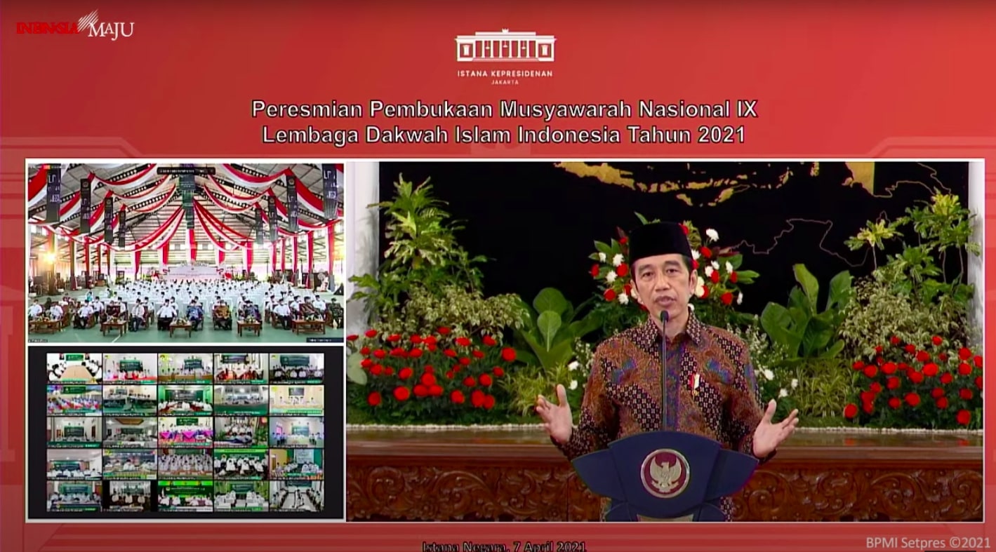 Empat Pesan Presiden Jokowi untuk Tingkatkan Moderasi Beragama