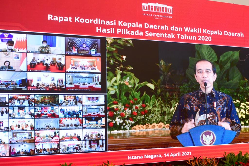 JOKOWI RAKOR KEPALA DAERAH 2021