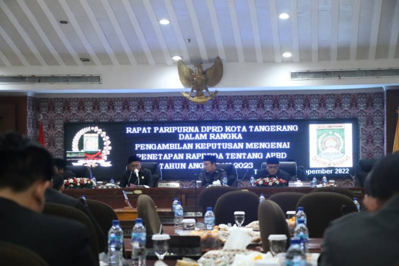 DPRD Kota Tangerang Sahkan APBD 2023 Sebesar Rp 5,1 Triliun