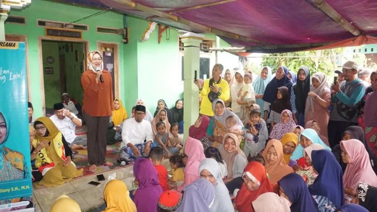 Kunjungan Bakal Calon Gubernur Banten Airin Rachmi Diany di Kecamatan Bojong Manik Kabupaten Lebak (3)