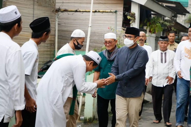 Safari Ramadan, Pilar Saga Ichsan Sampaikan Program Keagamaan di Tangsel